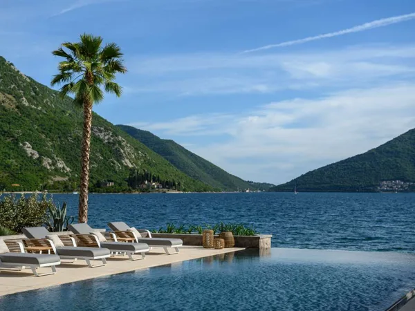 Mövenpick Teuta Kotor Bay — pool and bay view